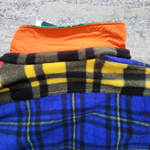 Colorful Plaid Patchwork Jacket - Picture 6 of 6